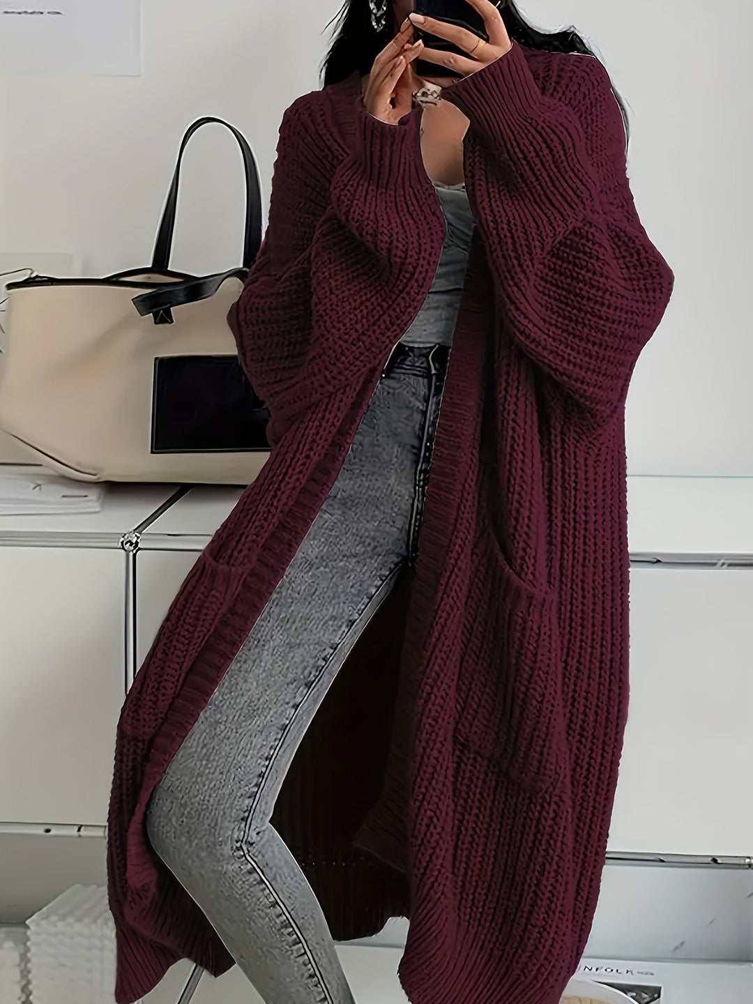 Collins™ Longline Cardigan