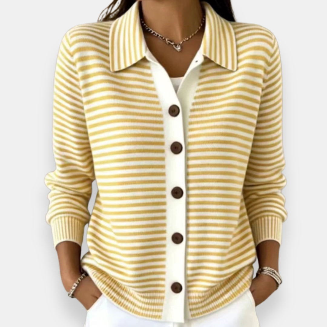 Blythe™ Striped Button Cardigan