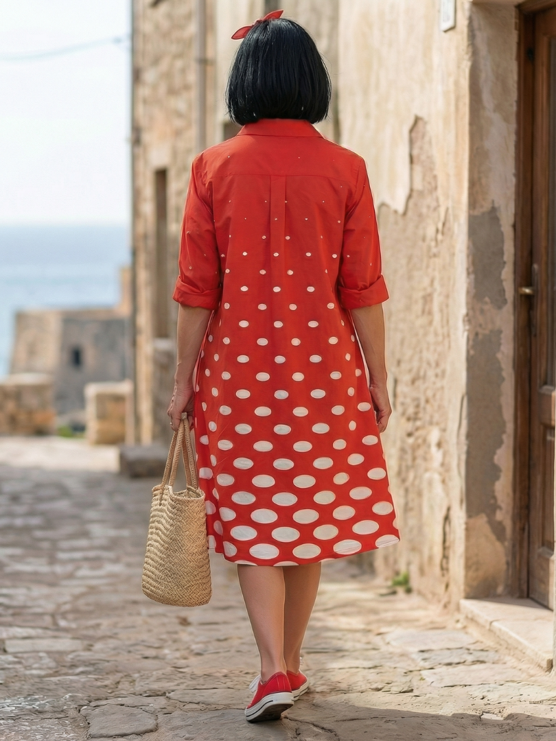 Wrenley™ | Bright Day Dot Dress