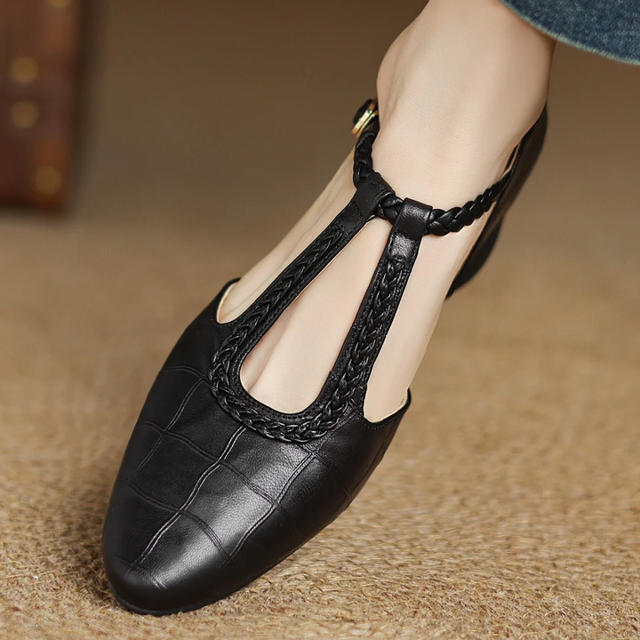 Rufina™ | Leather Mary Janes