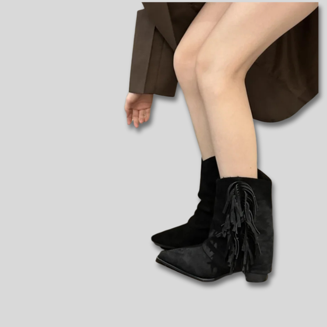 Solange™ | Suede Western Cowboy Boots
