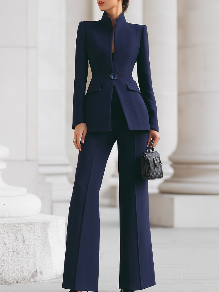 Frances™ | Elegant Blazer &amp; Pants Suit Set