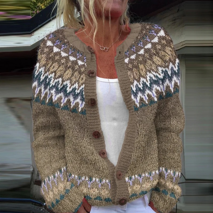 Kirsa™ | Vintage Knit Cardigan