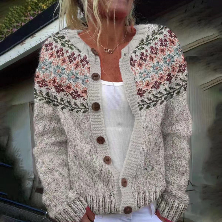 Kaia™ | Nordic Knit Cardigan