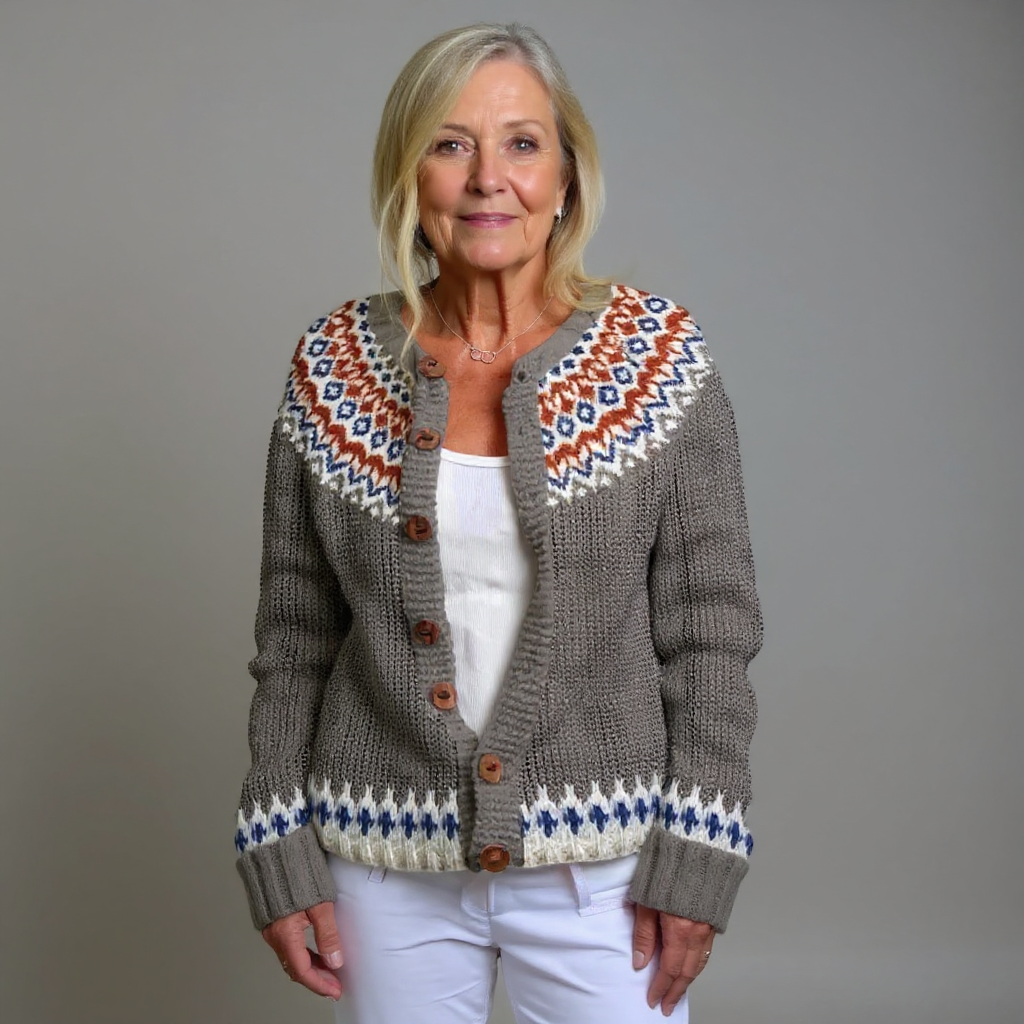 Luna™ | Nordic Knit Cardigan