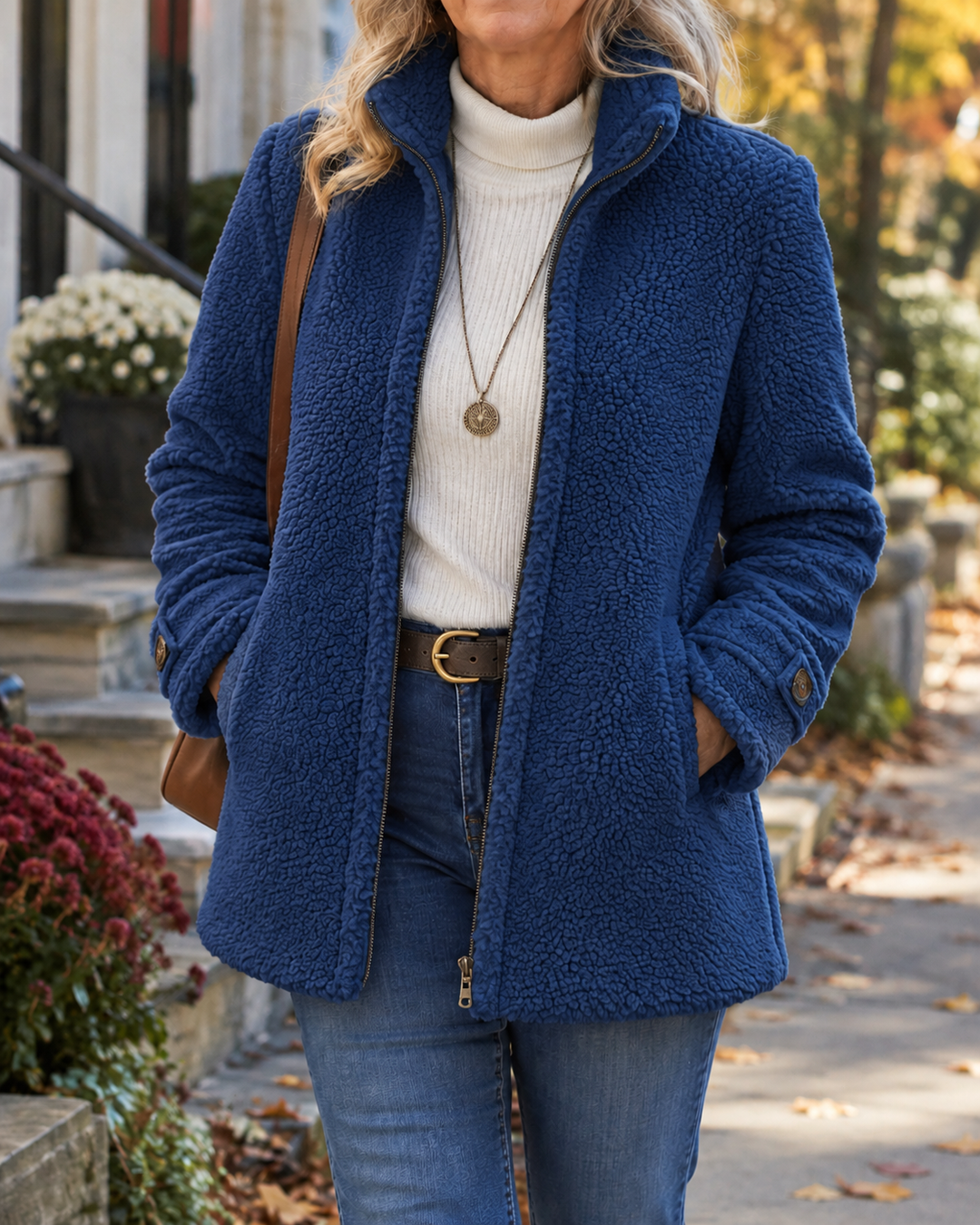 Yvonne™ Cozy Stand-Collar Jacket