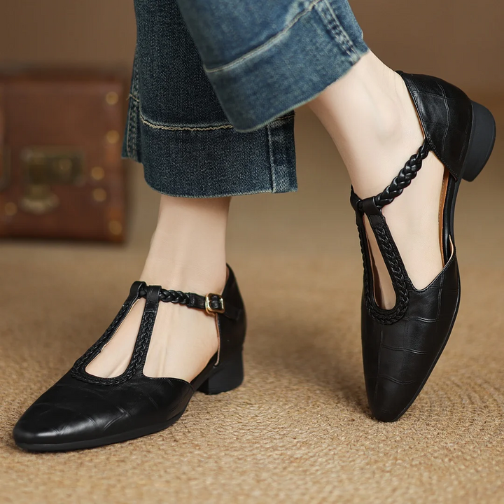 Rufina™ | Leather Mary Janes