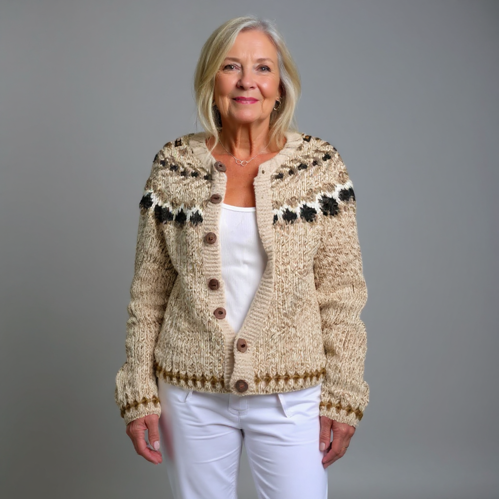 Kaja™ | Folk Knit Cardigan