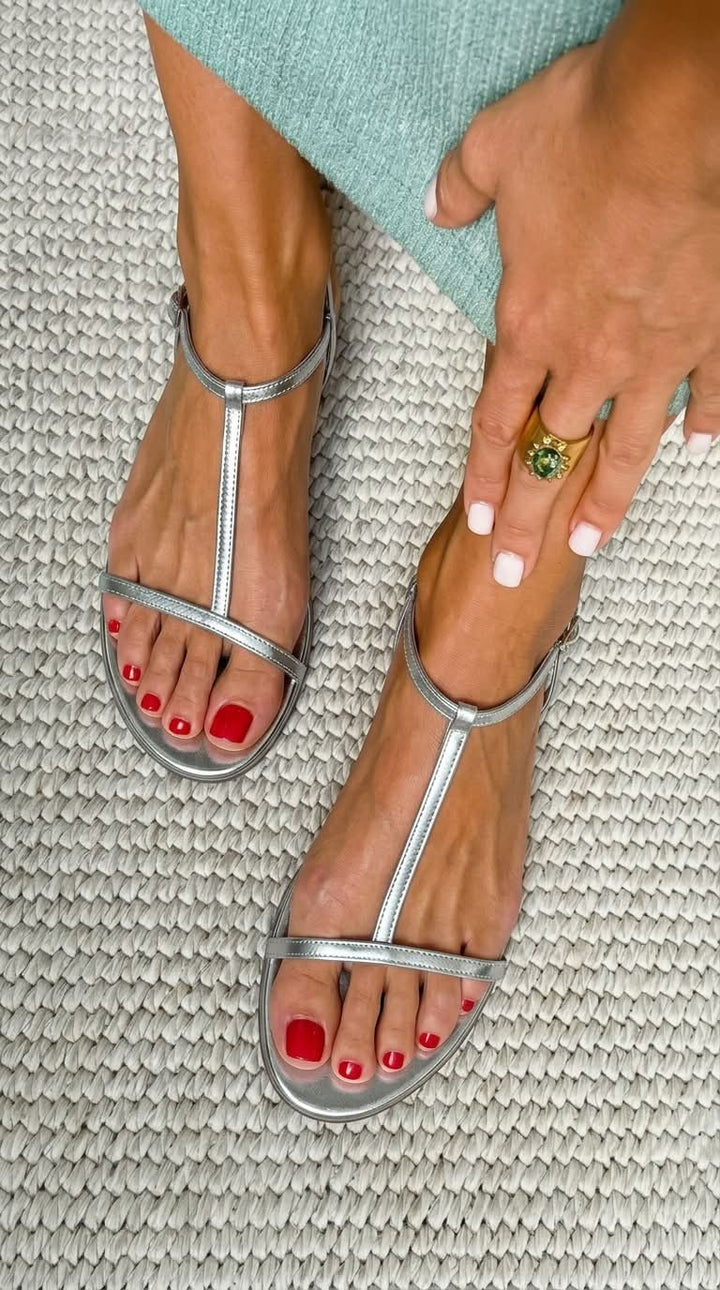 Rosalba™ | Golden Sandals Spring