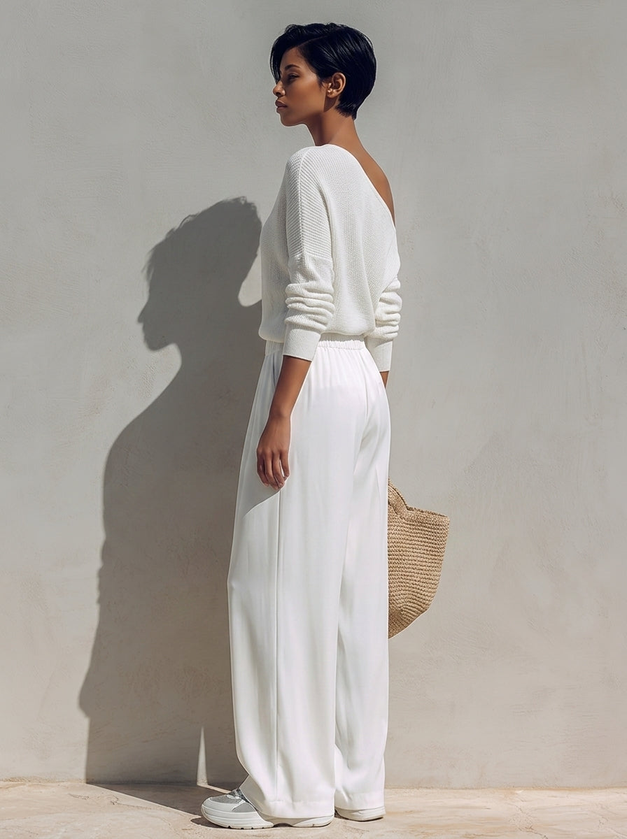 Sienna™ One-Shoulder Knit Set