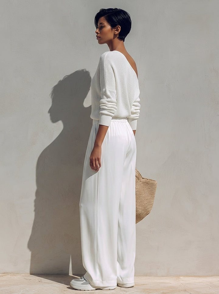 Sienna™ One-Shoulder Knit Set