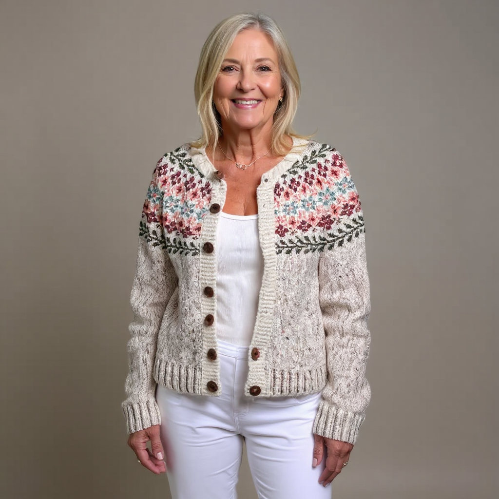 Kaia™ | Nordic Knit Cardigan