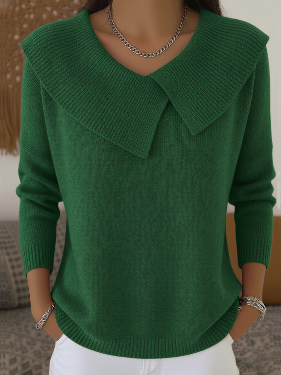 Cordelia™ Warm Sweater with Soft Collar