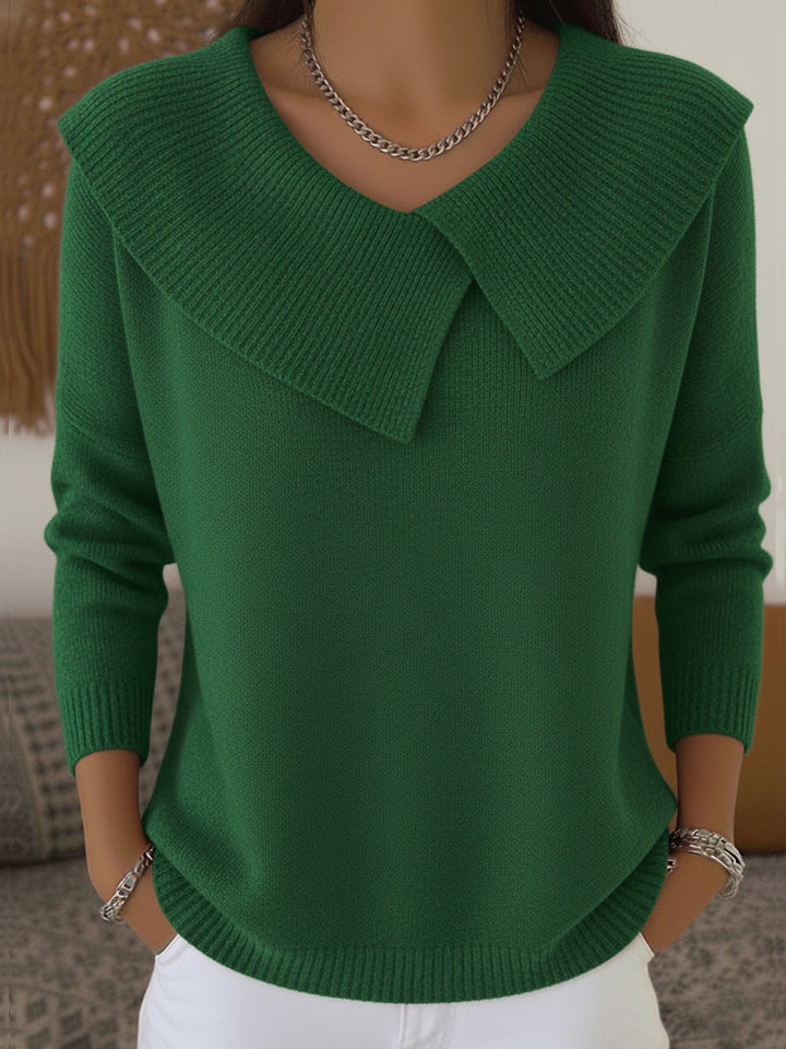 Cordelia™ Warm Sweater with Soft Collar