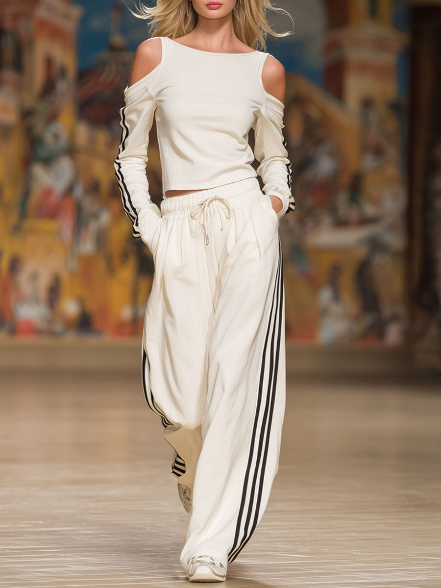 Remi™ Off-Shoulder Sporty Set