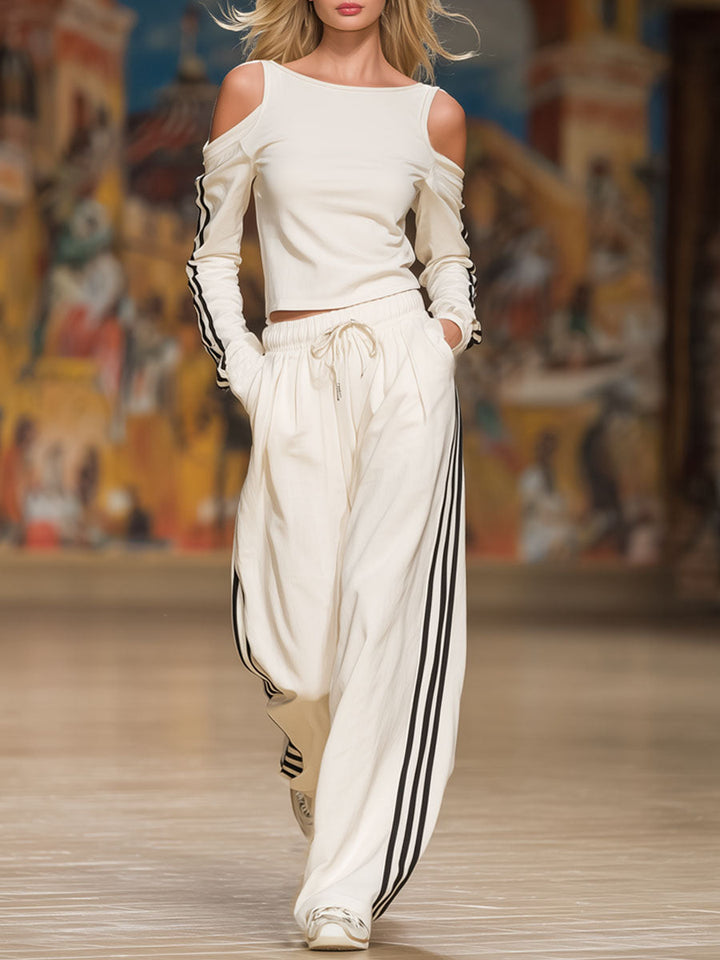 Remi™ Off-Shoulder Sporty Set