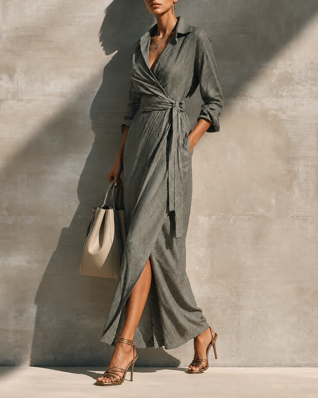 Delia™ Striped Shirt Dress