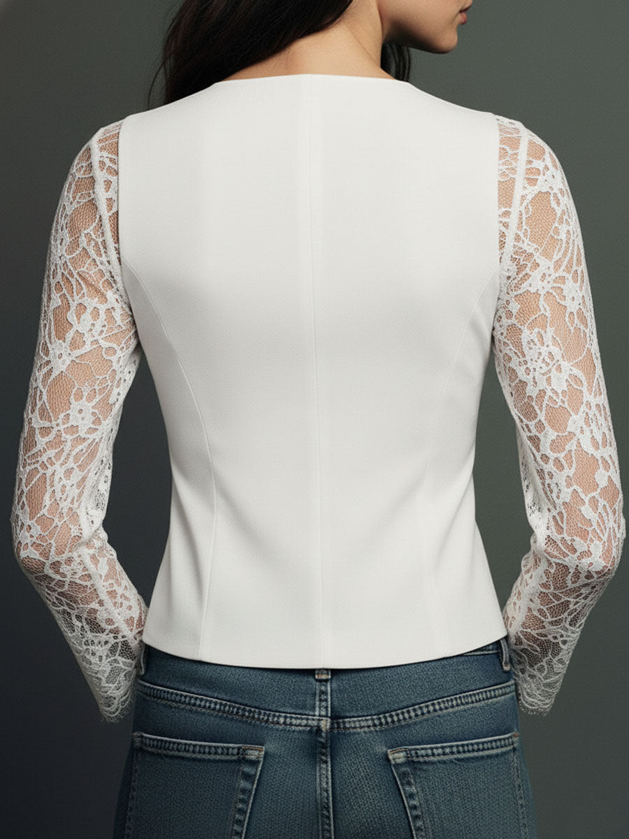 Victoria™ Elegant Lace Blouse