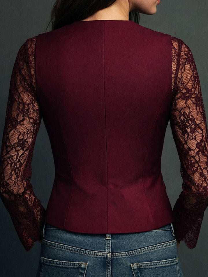 Victoria™ Elegant Lace Blouse