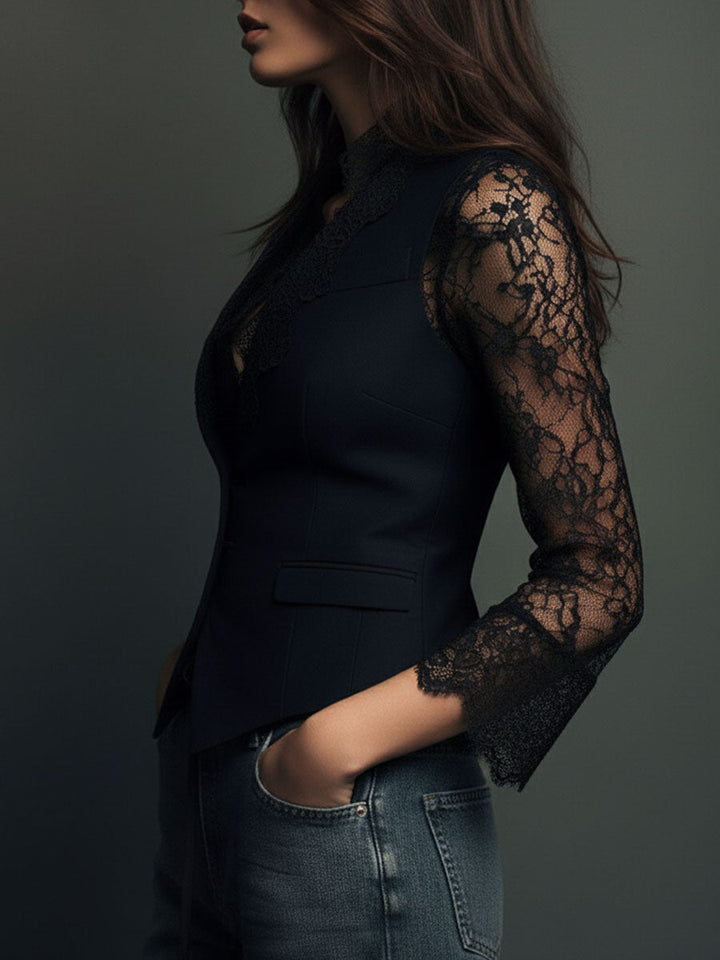 Victoria™ Elegant Lace Blouse