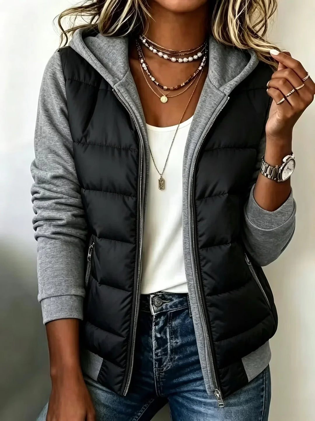 Ginny™ Hooded Padded Jacket