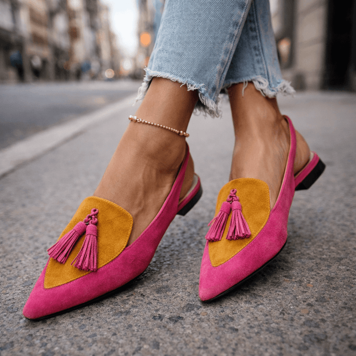 Ellie™ | Sandals with Straps and Tassels