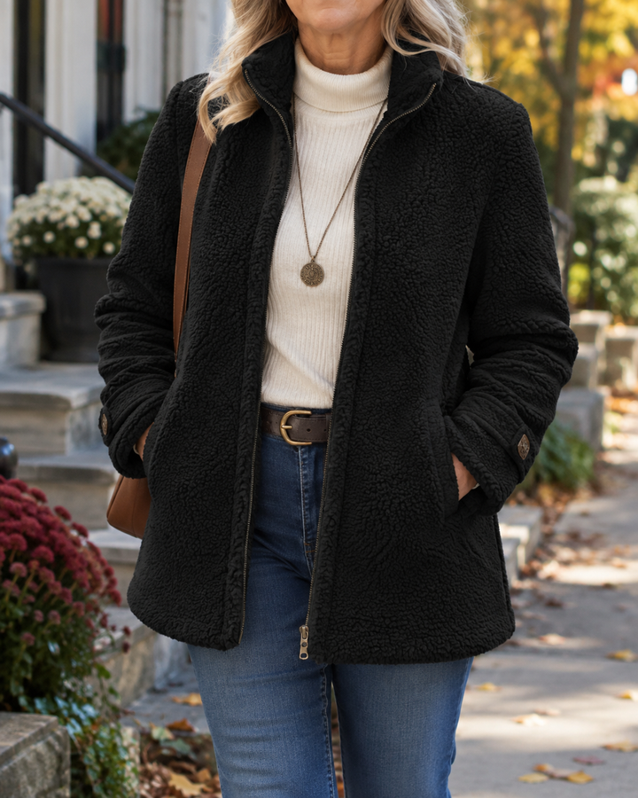 Yvonne™ Cozy Stand-Collar Jacket