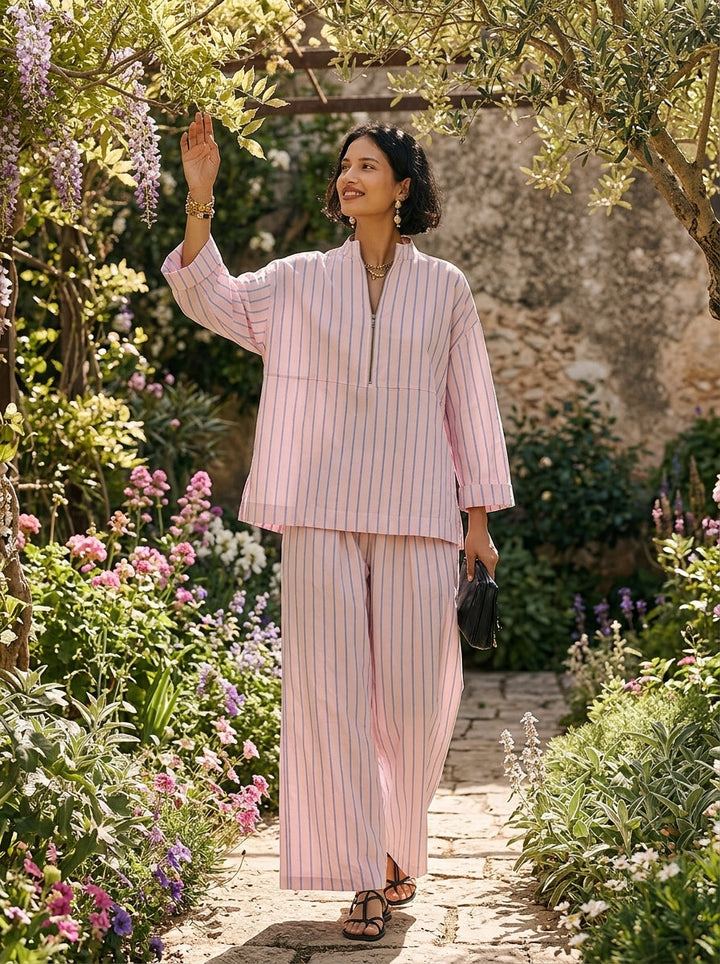 Half-Zip Top &amp; Pants Set