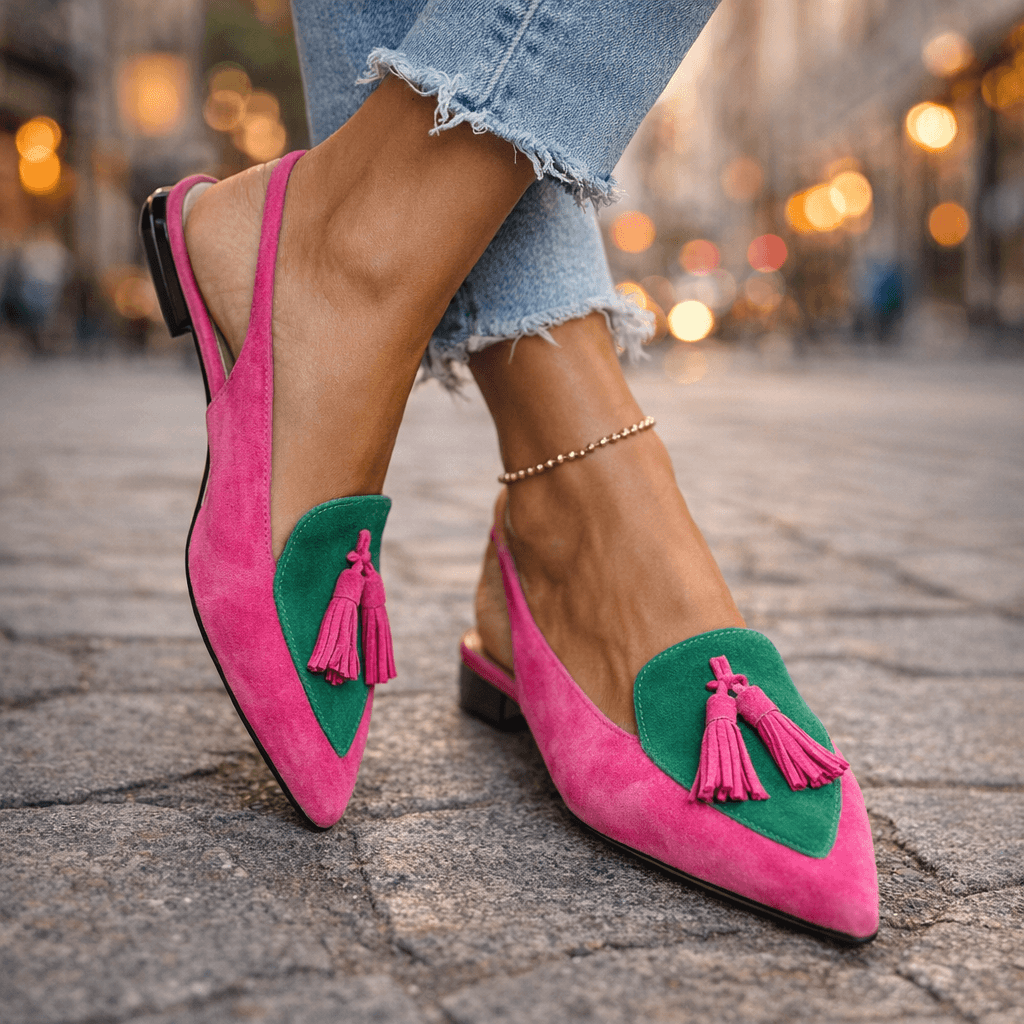 Ellie™ | Sandals with Straps and Tassels