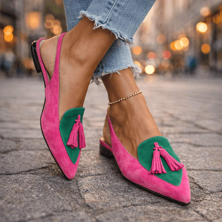 Ellie™ | Sandals with Straps and Tassels