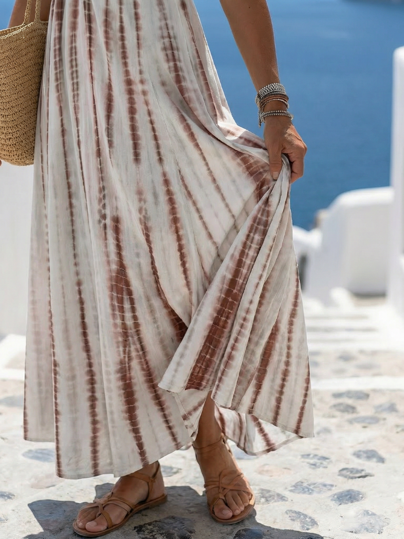 Karys™ | Casual Fit Soft Dye Midi Dress