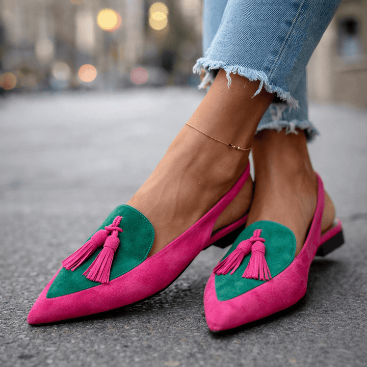 Ellie™ | Sandals with Straps and Tassels