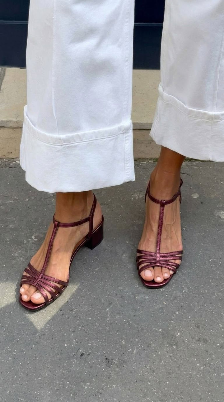 Allegra™ | Golden Sandals Everyday Elegance