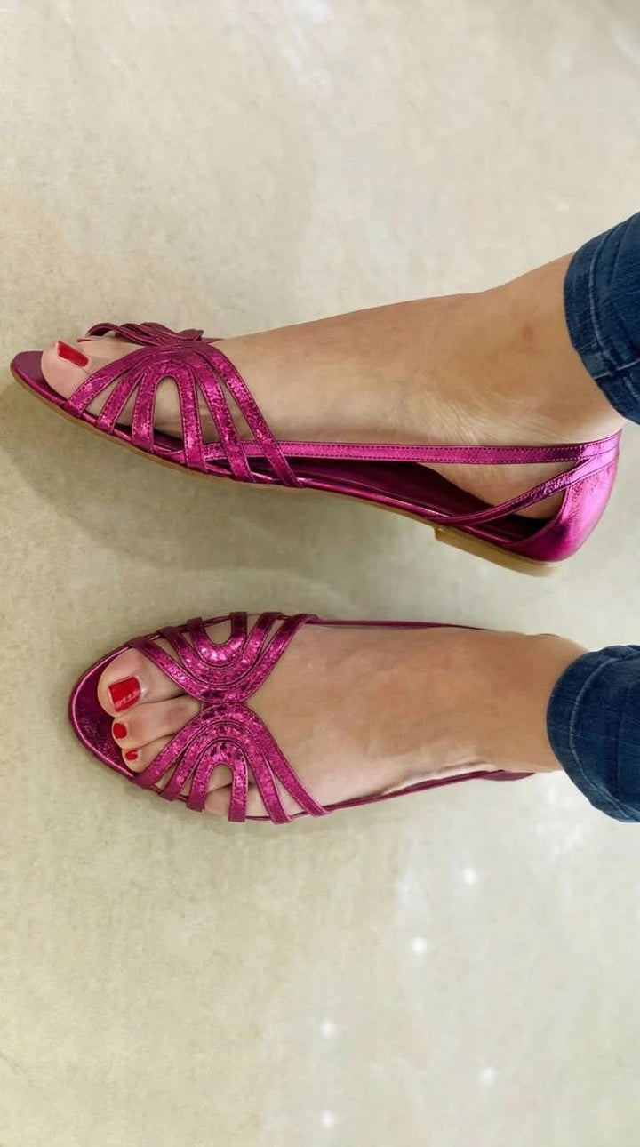 Eleonora™ | Golden Sandals Summer Light