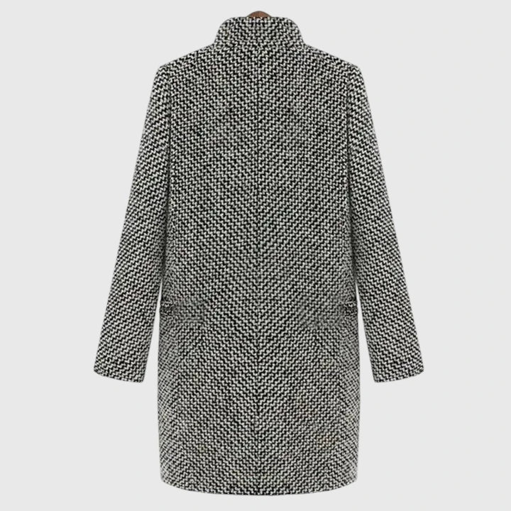 Maud coat back view