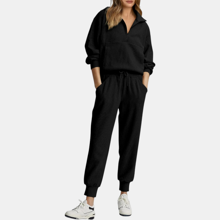 Delia™ Half-Zip Lounge Set