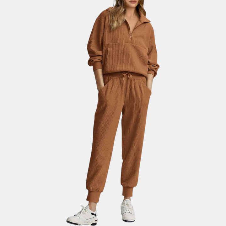 Delia™ Half-Zip Lounge Set