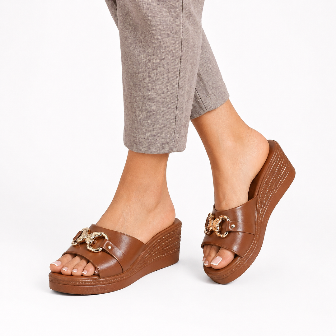Gilda™ | Everyday Comfort Wedge Sandals