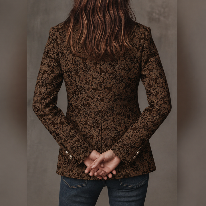 Lorenza™ Elegant Cashmere-Blend Blazer