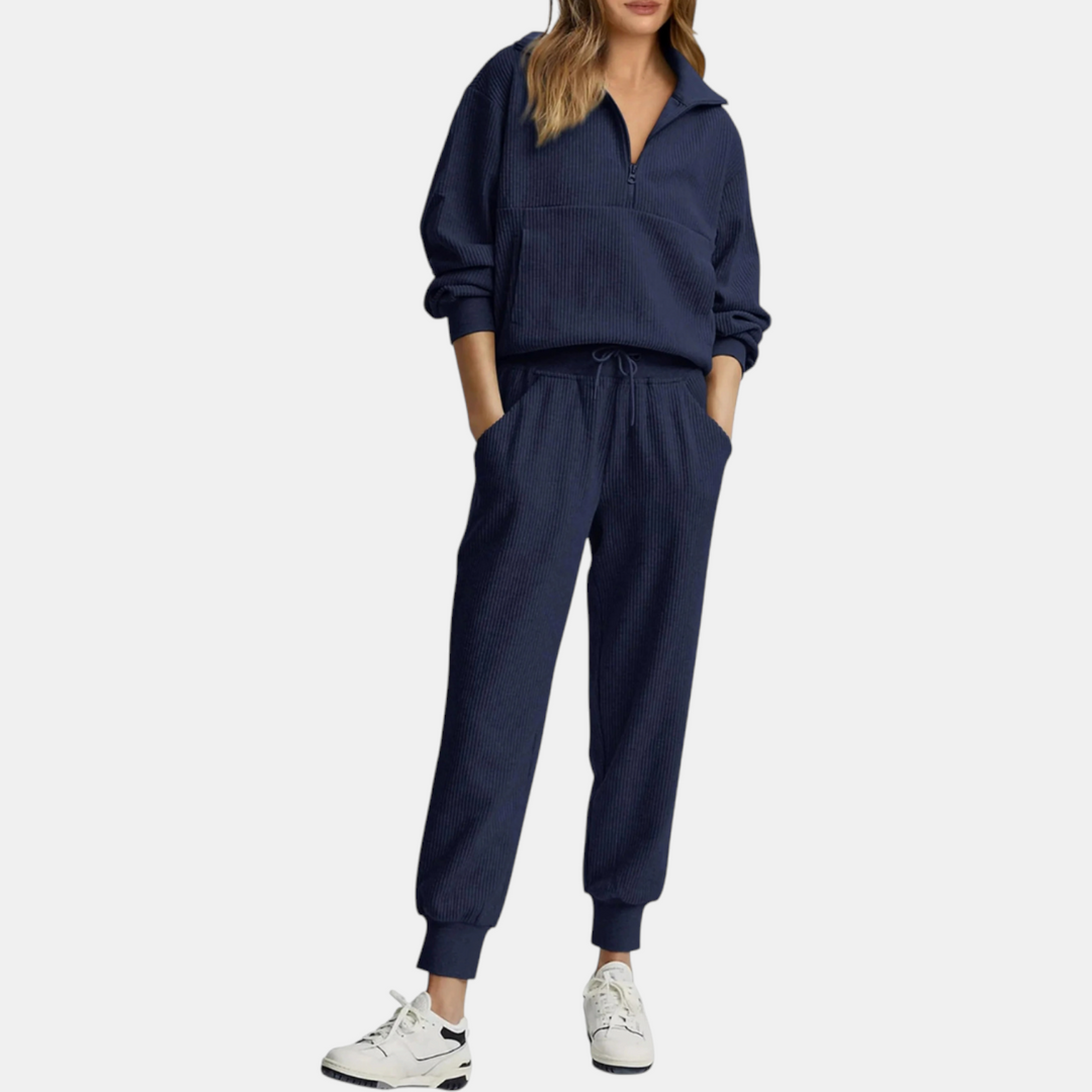 Delia™ Half-Zip Lounge Set