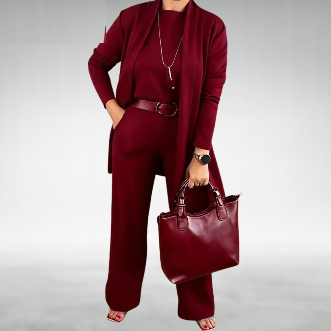 Elodie™ Elegant 3-Piece Knit Set