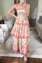 Fashionable Embroidered Cake Sling Dress