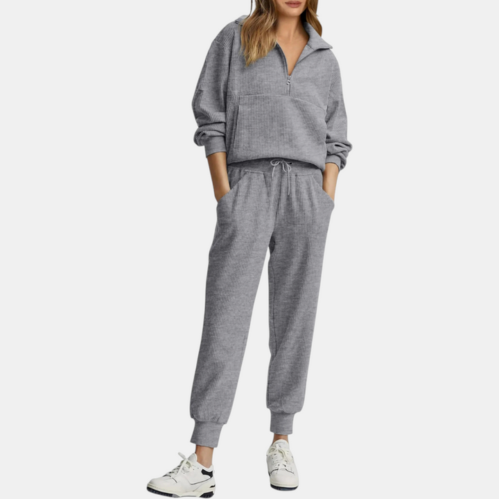 Delia™ Half-Zip Lounge Set
