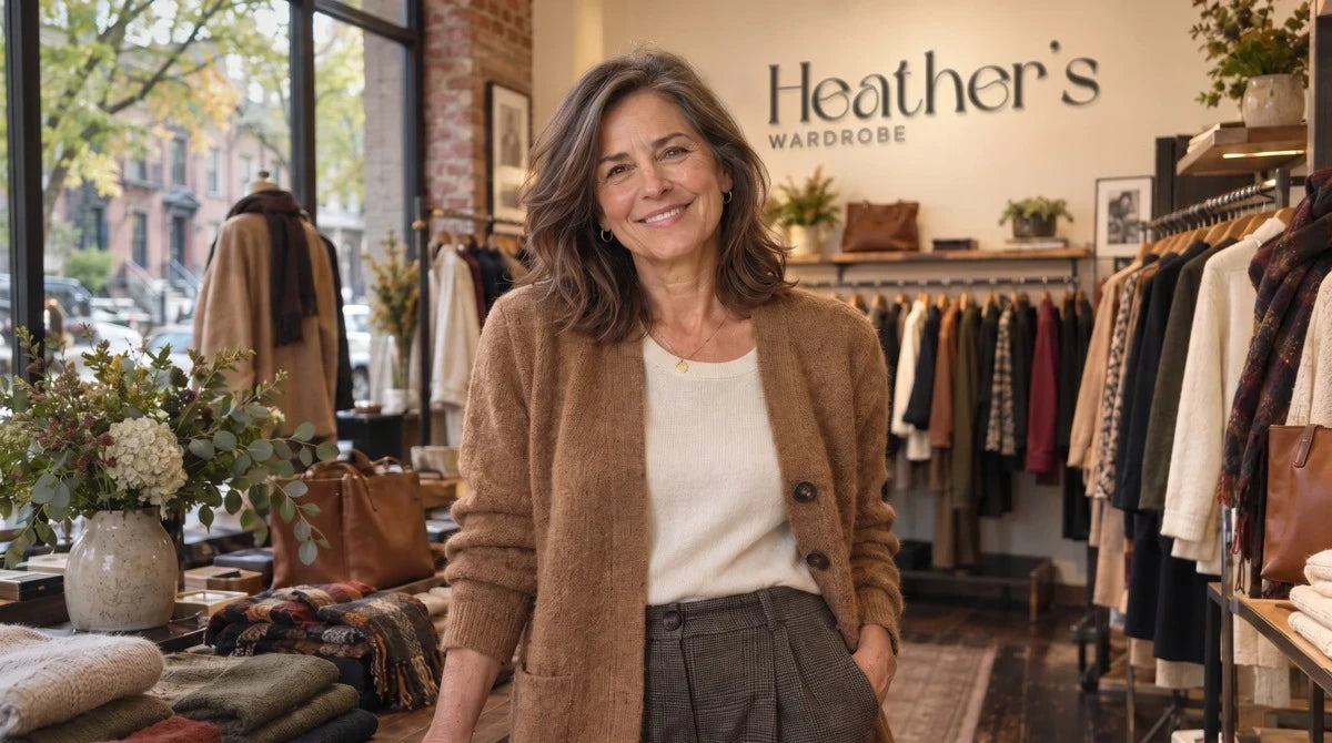 Heather in her Montana shop