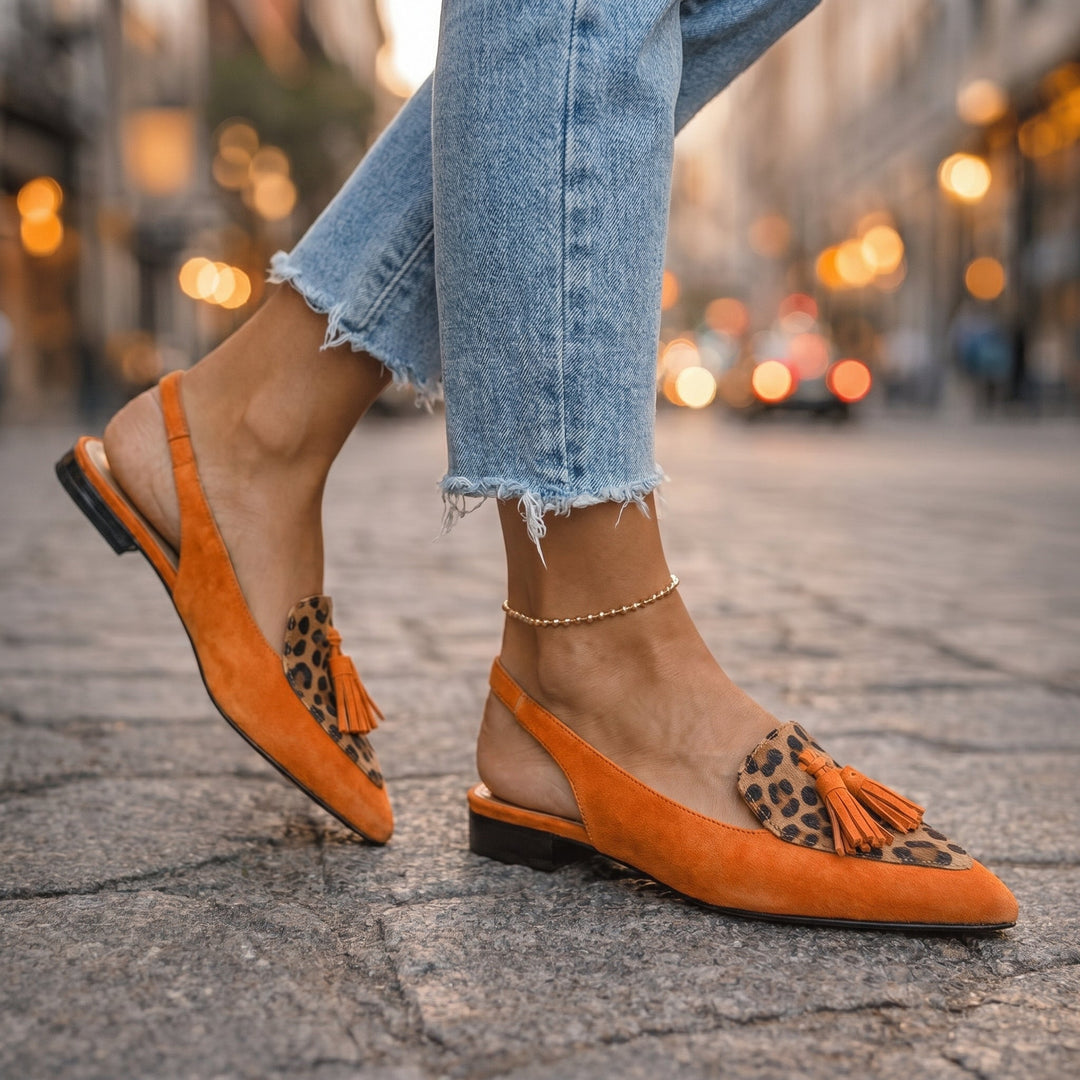 Ellie™ | Sandals with Straps and Tassels