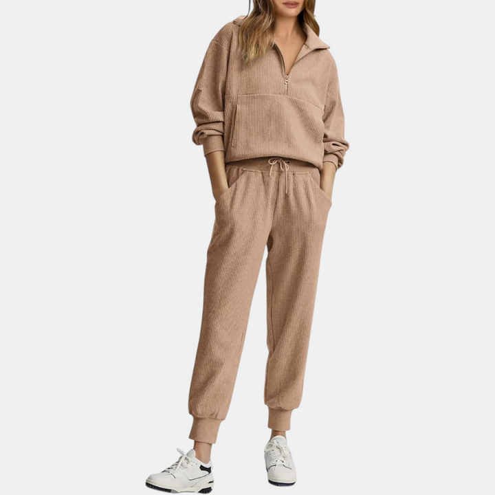 Delia™ Half-Zip Lounge Set