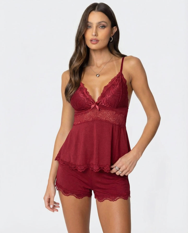 Annelise™ | Delicate Lace Two-Piece Set