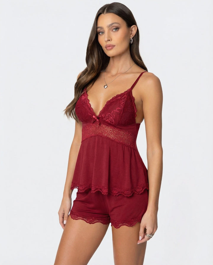 Annelise™ | Delicate Lace Two-Piece Set