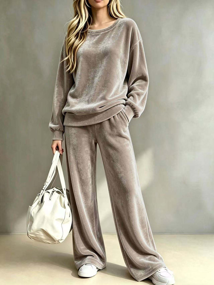 Vivienne Wide-Leg Two-Piece Set