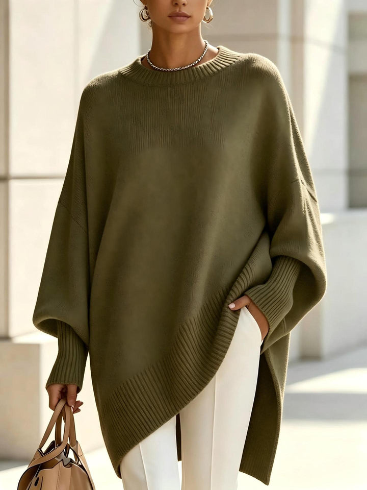 Eleanor Oversized Round-Neck Pullover